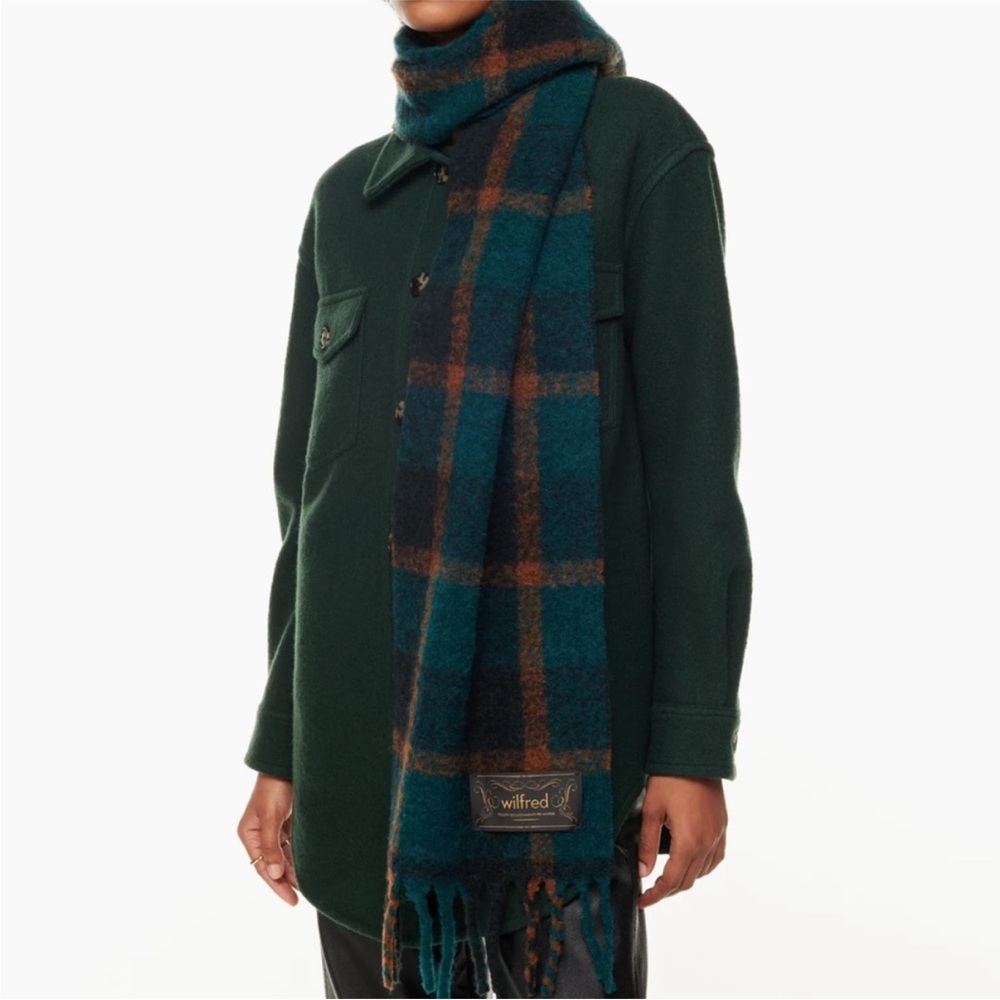 Wilfred Geneva Plaid Scarf